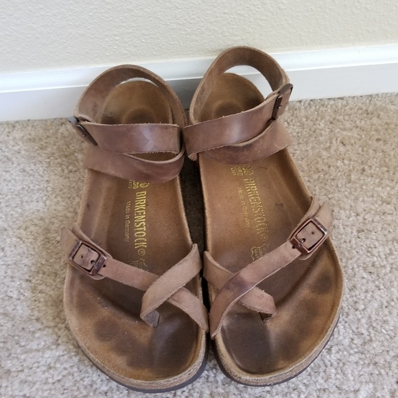 Birkenstock Shoes - Birkenstock Yara antique brown